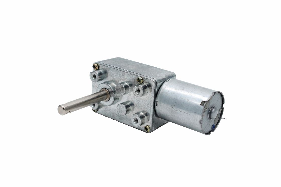 Dc Micro Worm Gear Motor مع علبة التروس المشفرة 24V للتطبيقات المنزلية